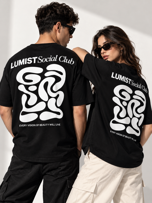 LUMIST Social Club Oversized Tee